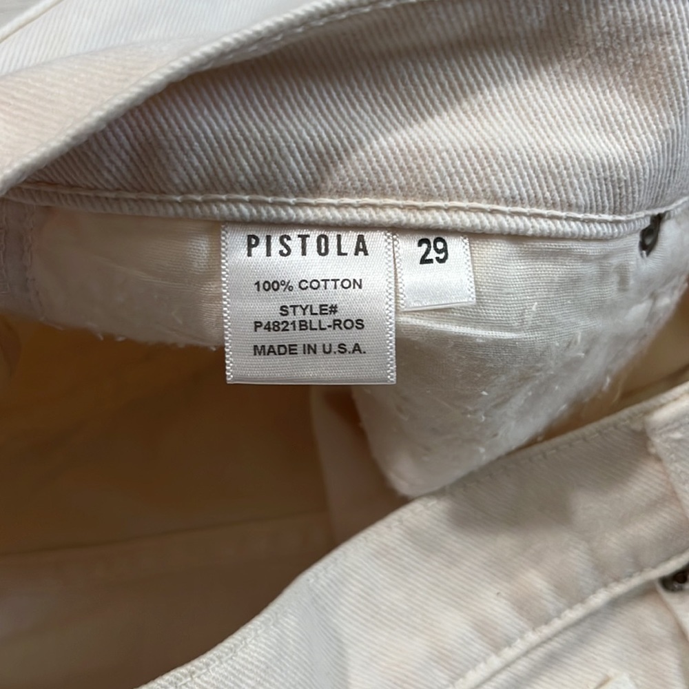 Pistola Cream Shorts Size 29 - Picture 8 of 12